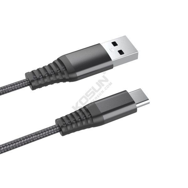 Aluminum fast charging 3A Type C cable   